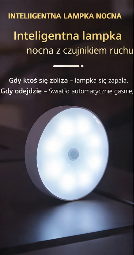 LED-Lampe mit Bewegungssensor – Automatische USB-Nachtlicht