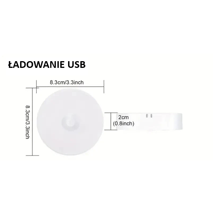 LED Lamp with Motion Sensor – Automatic USB Night Light